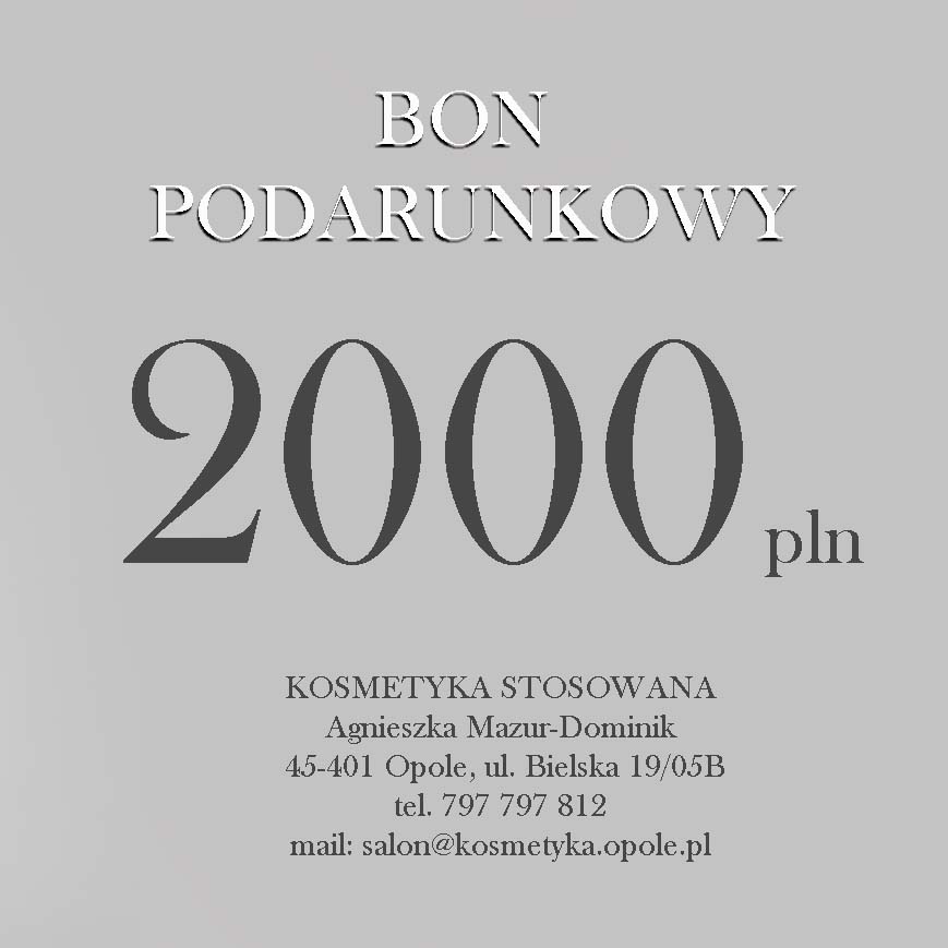 Bon Podarunkowy Kosmetyka Stosowana Opole